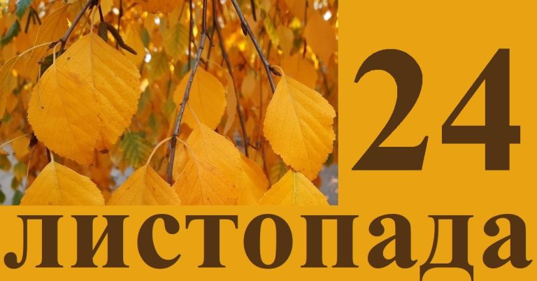 Сьогодні 24 листопада: яке свято та день в історії