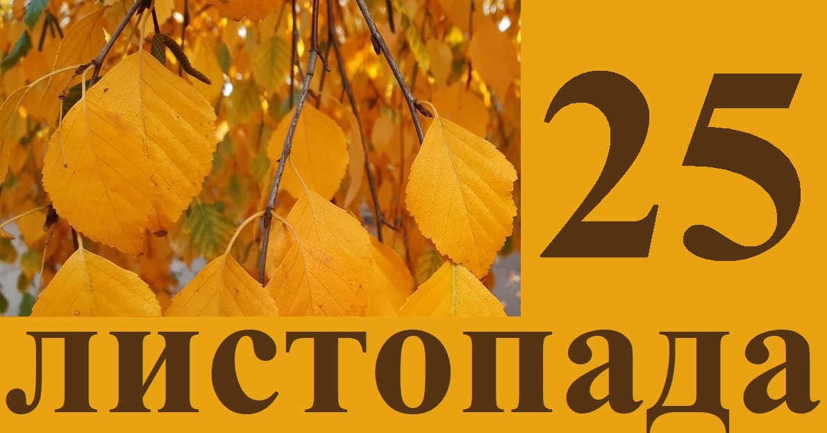 Сьогодні 25 листопада: яке свято та день в історії