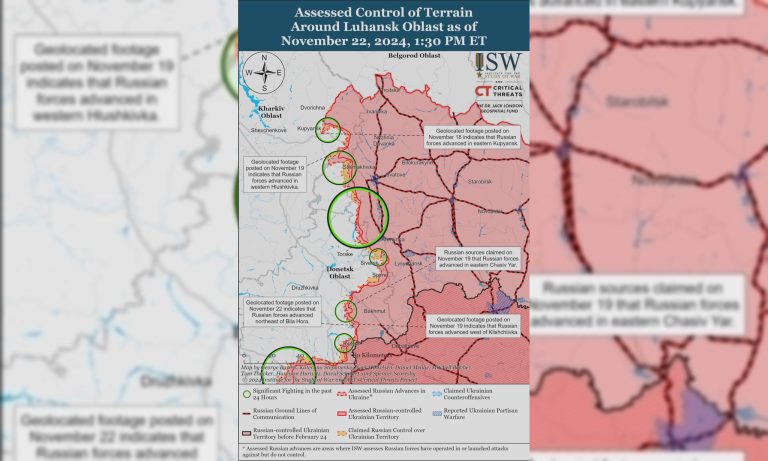 ISW: РФ усилила пехотные атаки на Купянском направлении, есть ли продвижение