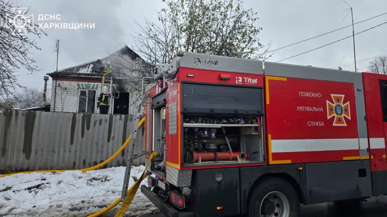 Жінка отруїлася чадним газом через пожежу в будинку на Харківщині