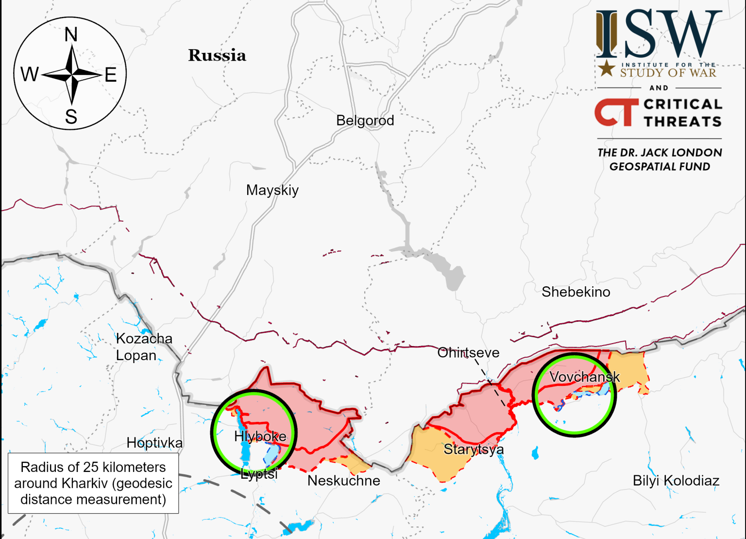 ЗСУ звільнили частину територій на Харківському напрямку – ISW