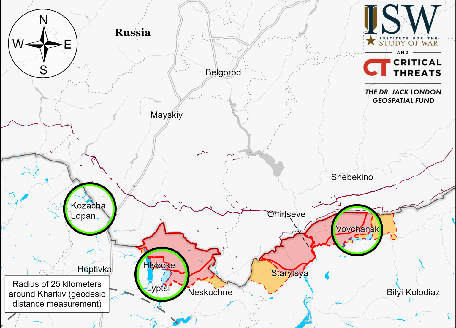 ЗСУ контратакували на Куп’янщині та в районі Осколу – ISW