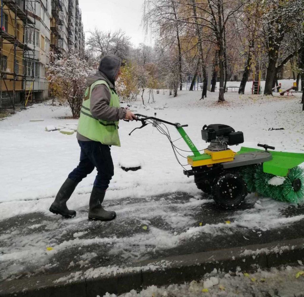 снег в Харькове