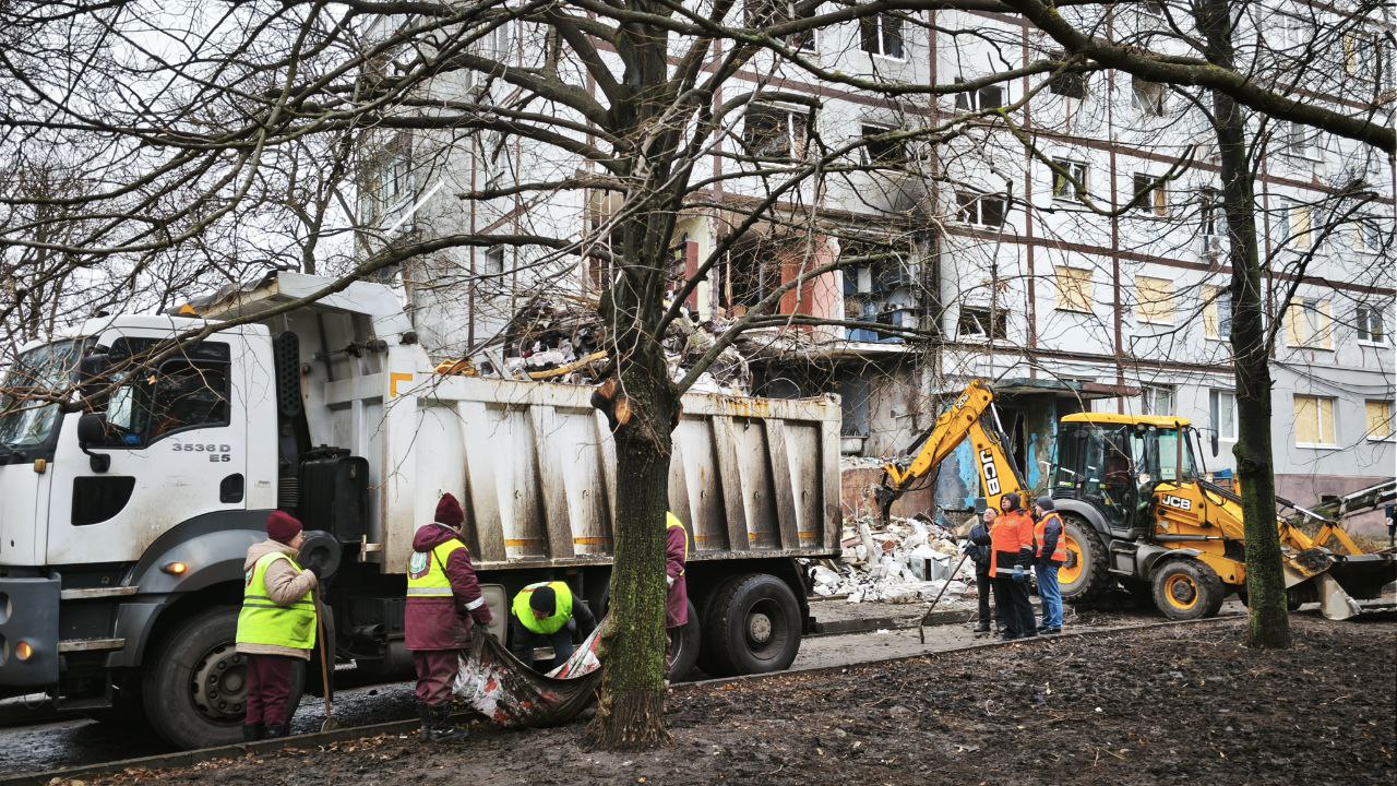 Харків, місце прильоту "шахеда" 21 грудня 2024 4