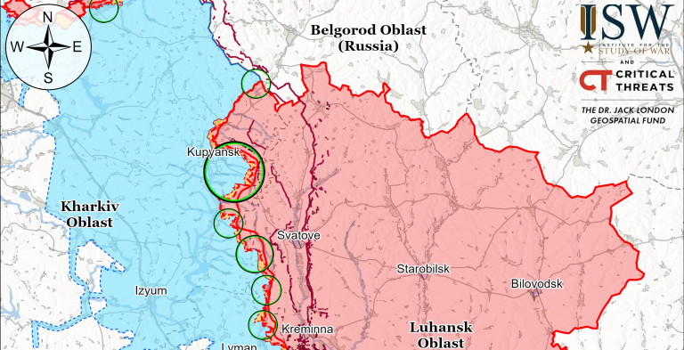 ISW: ворог окупував нові території на Харківщині – де просунувся