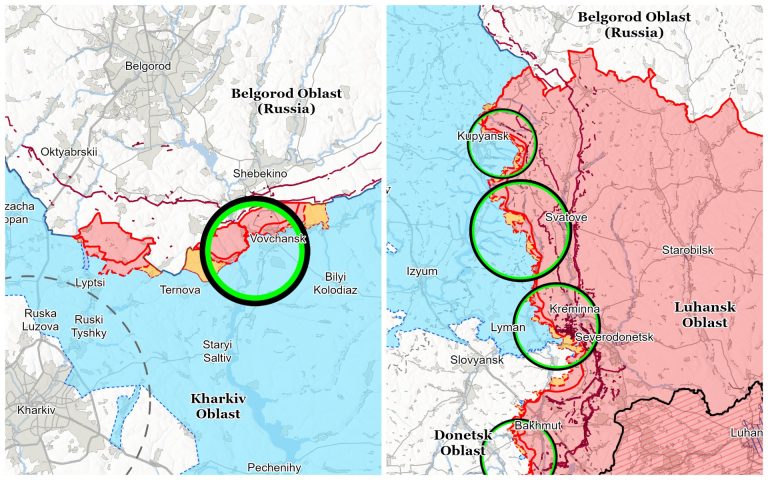 Волчанск, Двуречная, Лозовая: в ISW оценили обстановку на фронтах Харьковщины