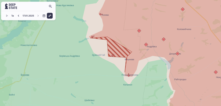 Враг продвинулся на севере области и на Купянщине – карты Deep State