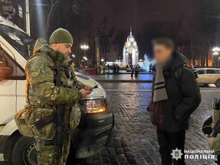 Нарушали ли харьковчане порядок в новогоднюю ночь, рассказали в полиции