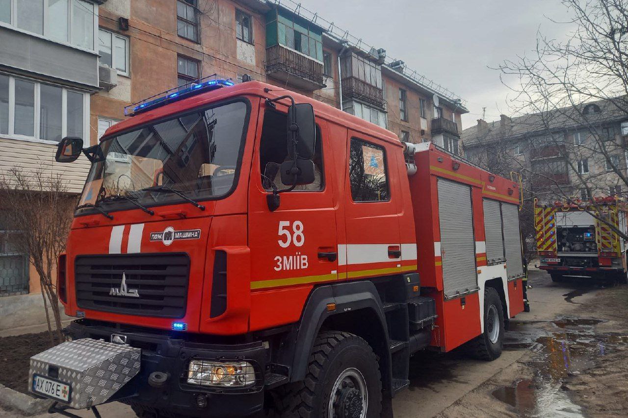 Утром пенсионерка погибла во время пожара на Харьковщине (фото)