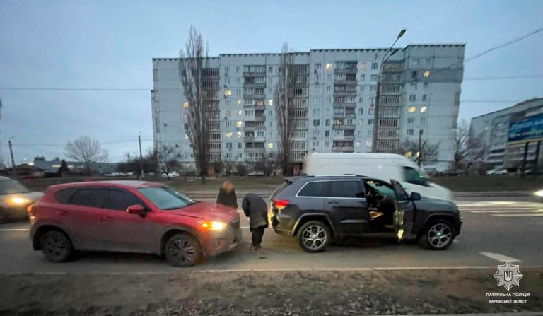 Столкнулась с авто и уехала – патрульные нашли горе-водителя в Харькове