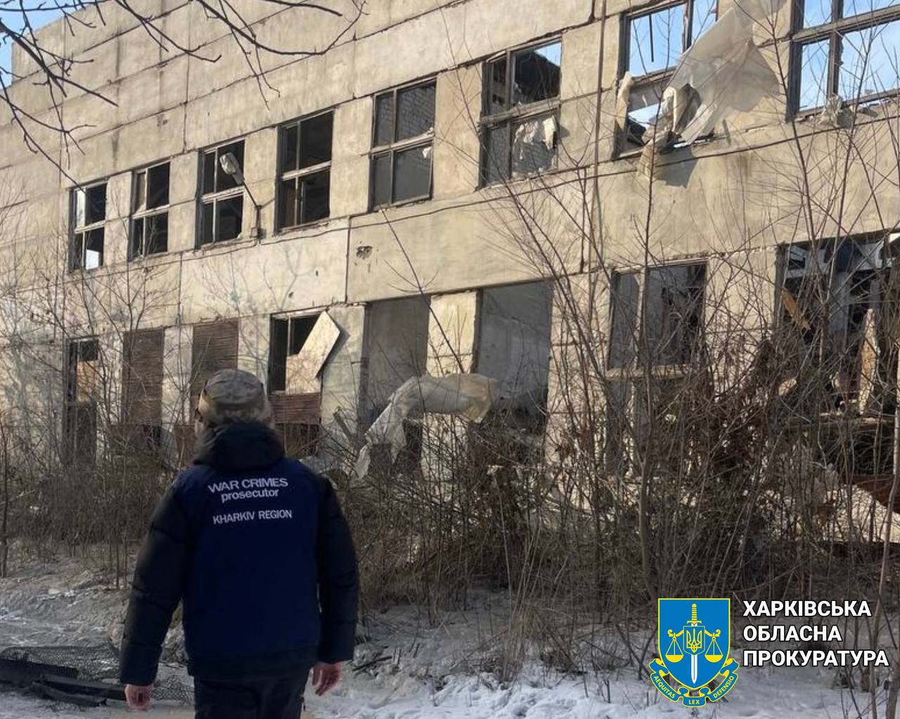 Фото обстріляного вранці Харкова показали у прокуратурі