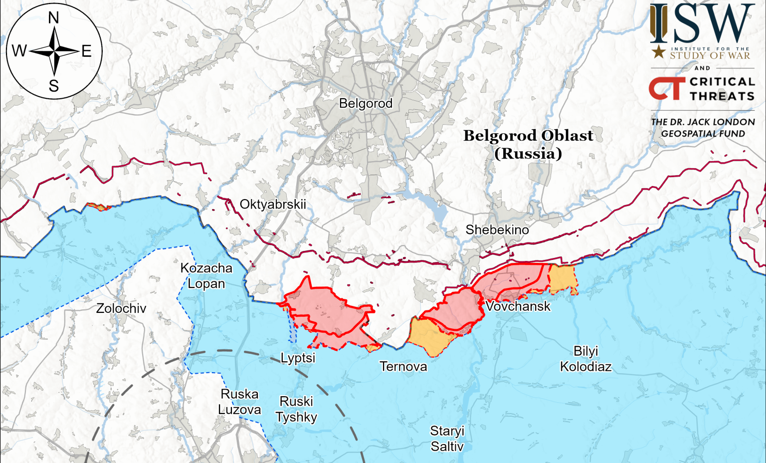 ISW: РФ заявила об успехах на трех участках фронта, но реальность другая