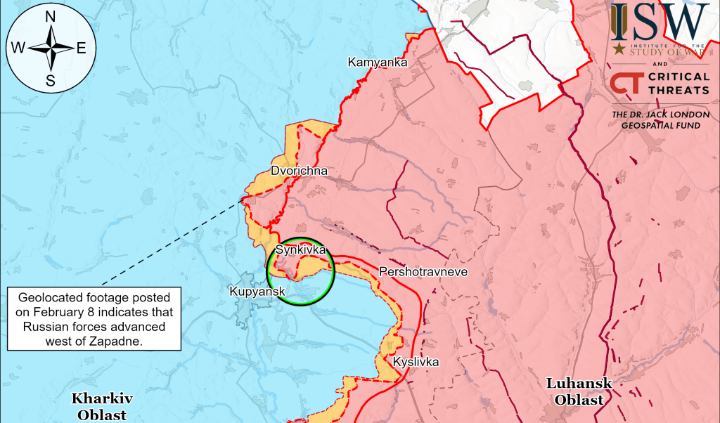 ISW: РФ прорвалася на Куп’янському напрямку, що на інших ділянках фронту