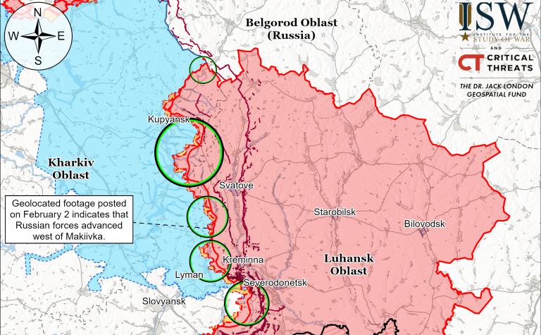 ISW про «успехи» РФ на Купянщине и продвижение в сторону Боровой