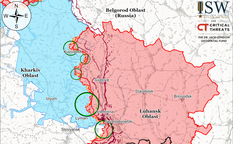 В ISW опровергли заявления РФ об успехах на Купянском и Боровском направлении