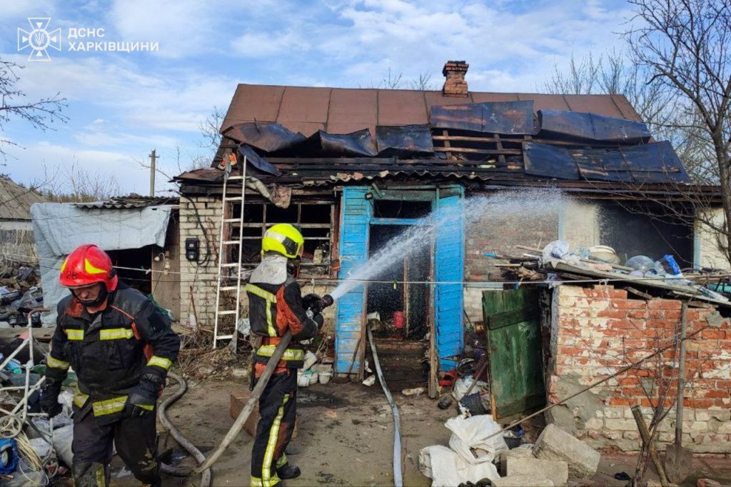 Погибшую нашли во время тушения пожара в городе Харьковской области